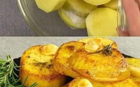 Roasted Potato Slices