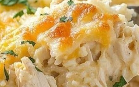 Here is a recipe for Angel Chicken Rice Casserole that you can make: