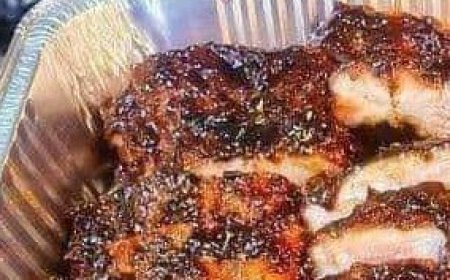 Ribs with Honey Garlic Ingredients Four