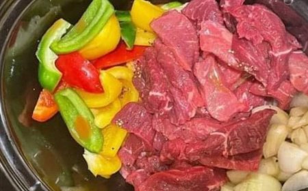 Slow Cooker Pepper Steak