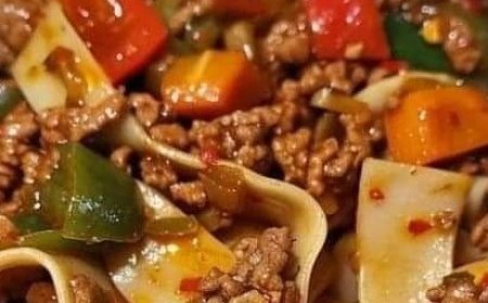 Italian drunken noodles