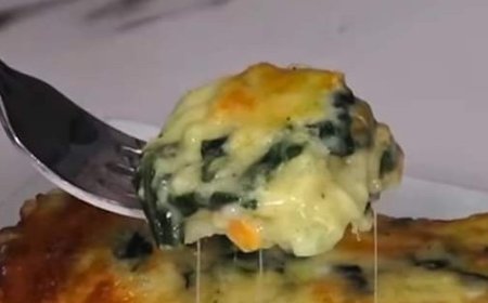 Potatoes and Spinach with Bechamel Sauce
