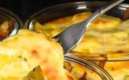 Creamy Potato and Spinach Bake