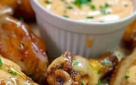 Alfredoo Chicken Wings