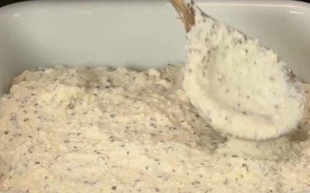 Homemade Cheese with Provencal Herbs