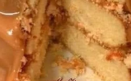 HomeMade Caramel Cake