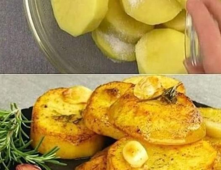 Roasted Potato Slices