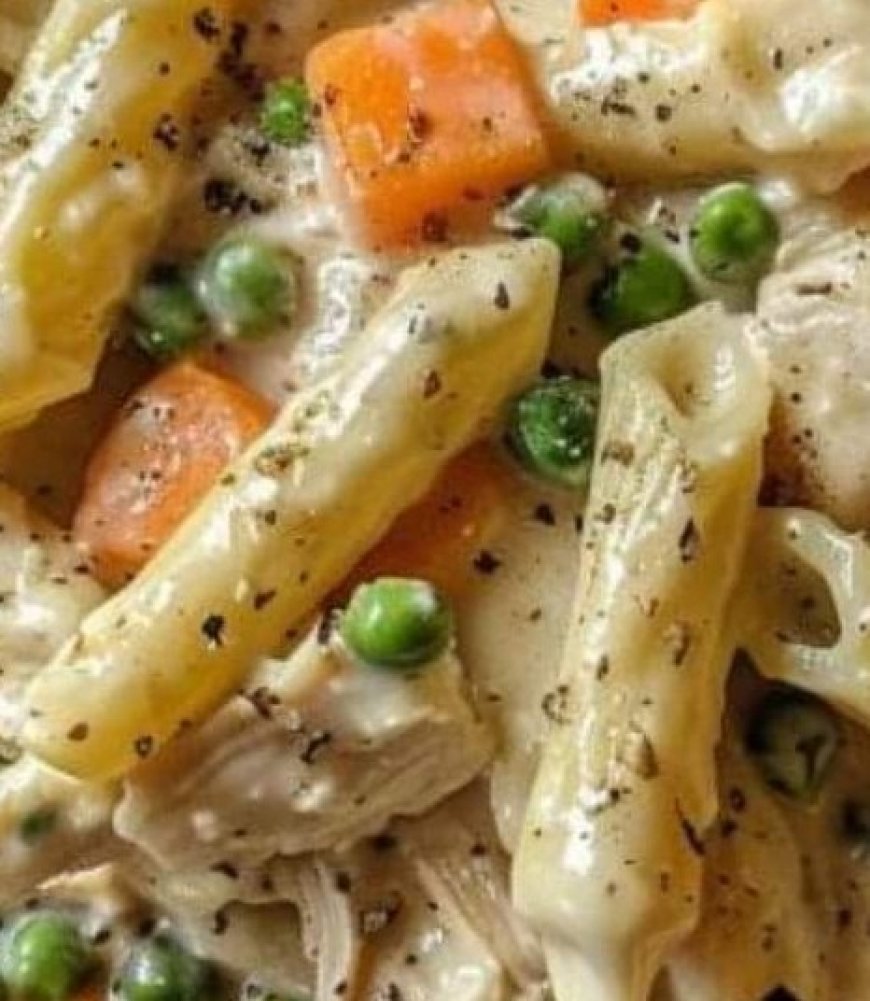 Chicken Pot Pie Pasta