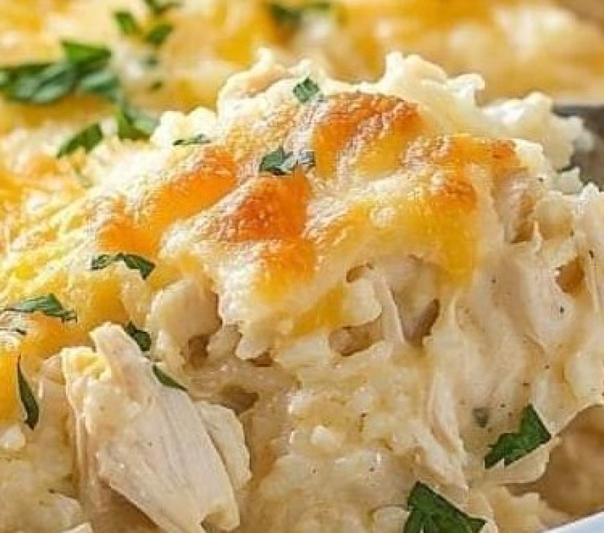 Here is a recipe for Angel Chicken Rice Casserole that you can make: