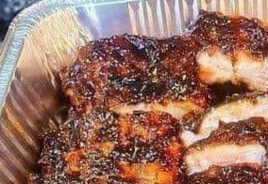 Ribs with Honey Garlic Ingredients Four