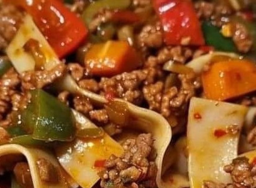 Italian drunken noodles