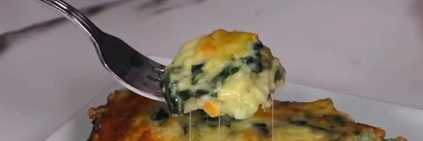 Potatoes and Spinach with Bechamel Sauce