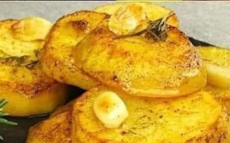 Roasted Potato Slices