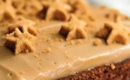 Delicious gingerbread cake with a rich layer of cinnamon