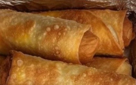 Philly cheesesteak egg roll