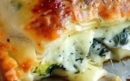 Spinach Stuffed Pastry