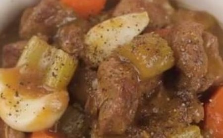 Braised Beef with Orange and Red Wine