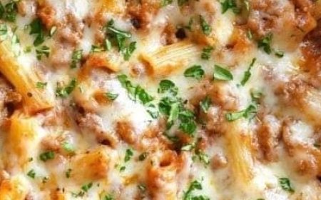 In our house, we call it ‘Lazy Day Ziti.’ It’s so good, no one would guess how effortless it is!