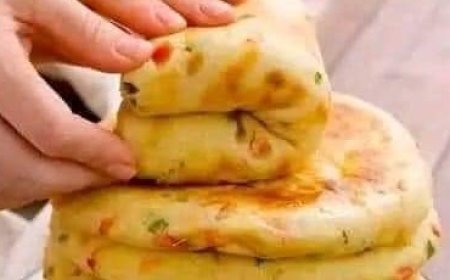 *Vegetable Stuffed Flatbreads*