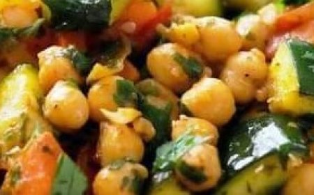 Vegetable and Chickpea Sauté