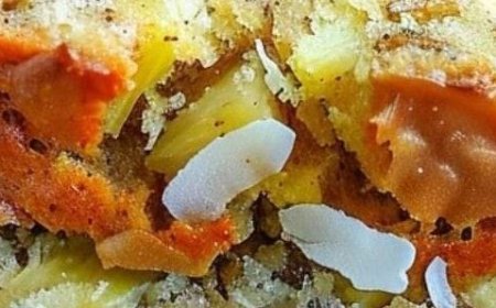 Coconut Pineapple Banana Bread