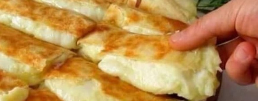 Recipe for Stuffed Flatbread with Cheese