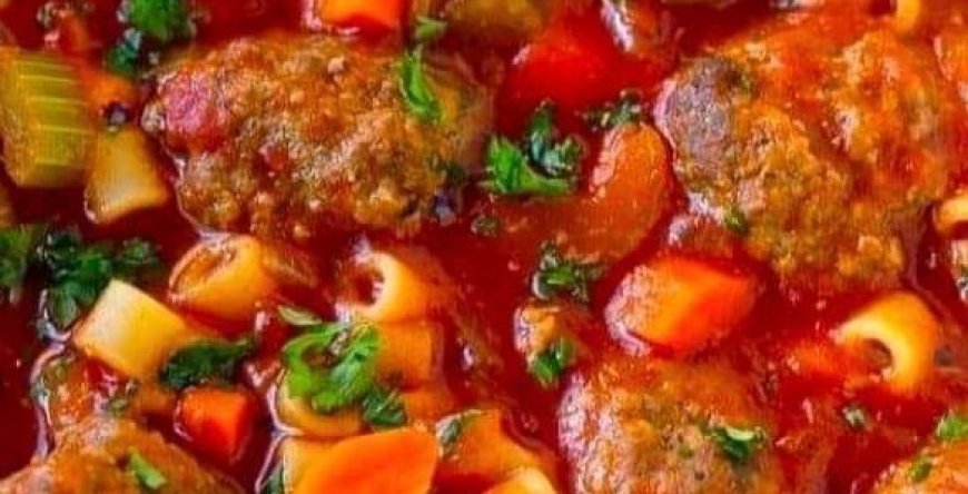 Italian Meatball Soup Recipe