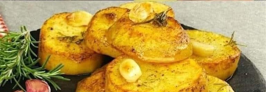 Roasted Potato Slices