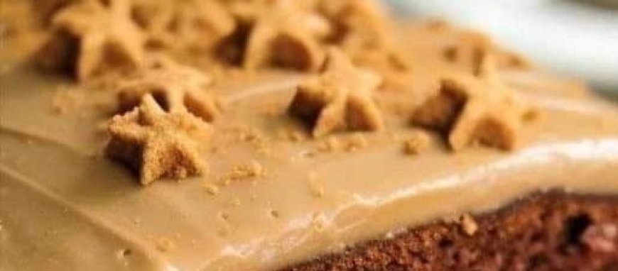 Delicious gingerbread cake with a rich layer of cinnamon