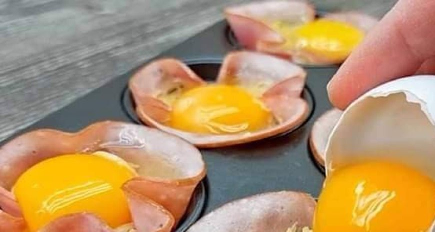 Ham and Egg Muffin Cups