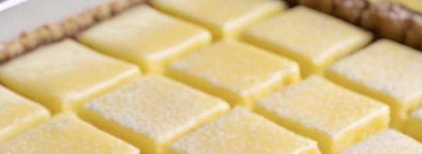 Creamy Lemon Squares Recipe