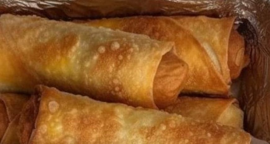 Philly cheesesteak egg roll