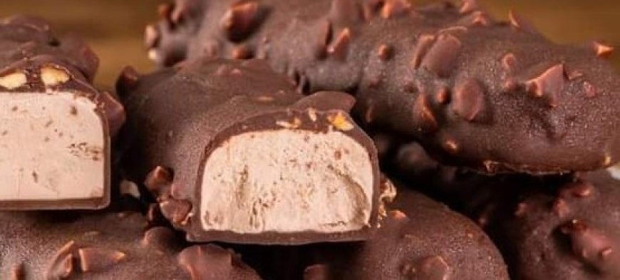 Decadent Frozen Chocolate Bars with Peanut