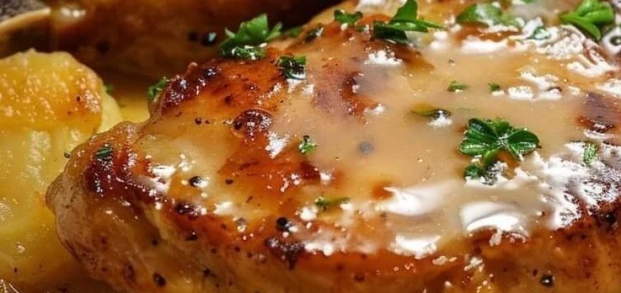 Pork Chops with Scalloped Potatoes