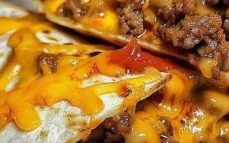 cheese sauce beef wrap