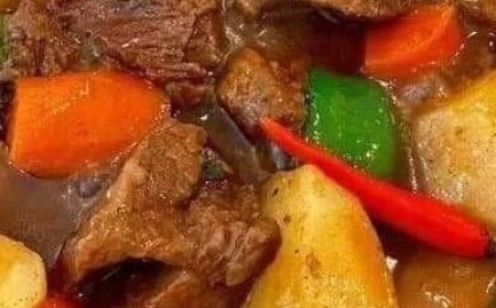 Savory Homemade Beef Stew Recipe