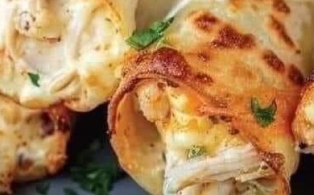 Mozzarella cheese slices