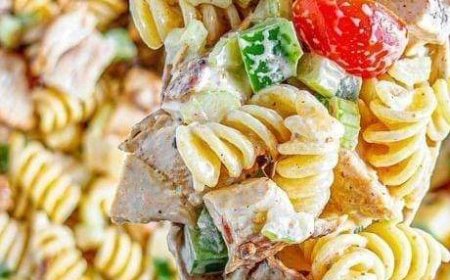 Creamy Chicken Pasta Salad: A Perfect Blend of Flavor and Comfort