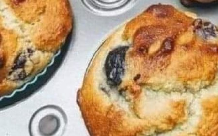 Diabetic Blueberry Muffins