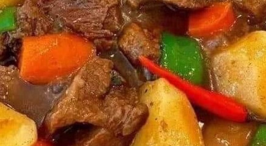 Savory Homemade Beef Stew Recipe