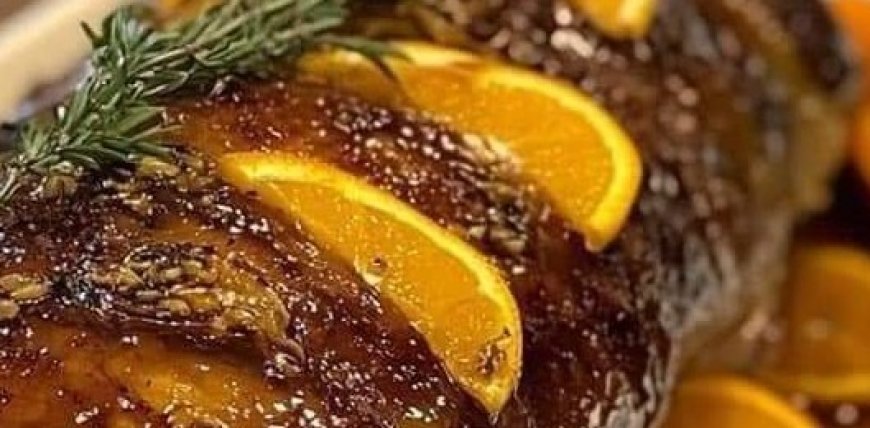 Zesty Roast Duck with Orange Glaze