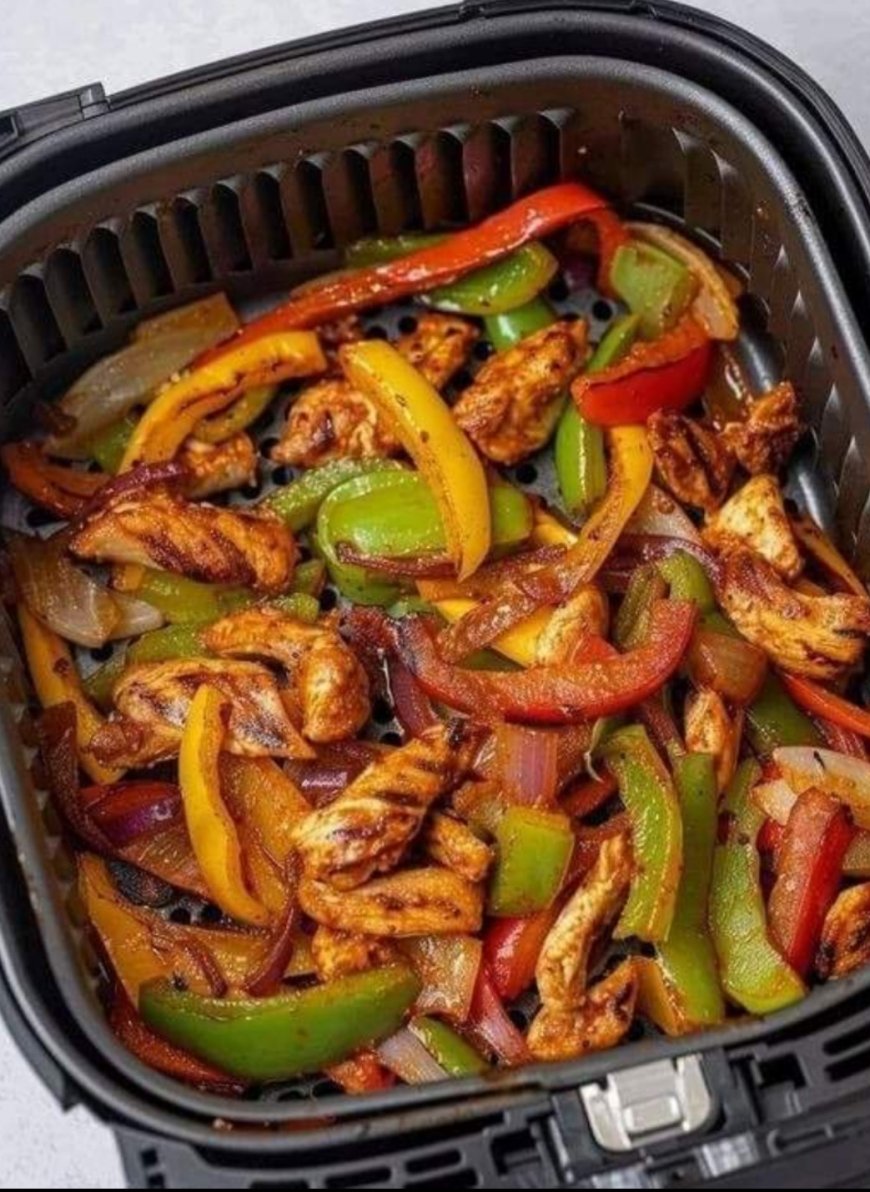 Air Fryer Chicken Fajitas