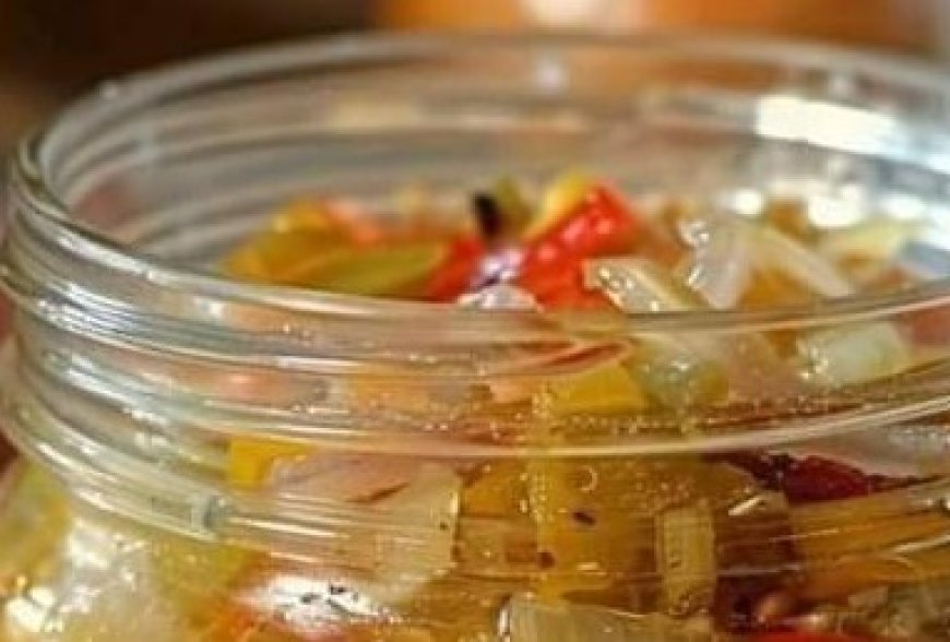 Pickled Pepper and Onion Relish