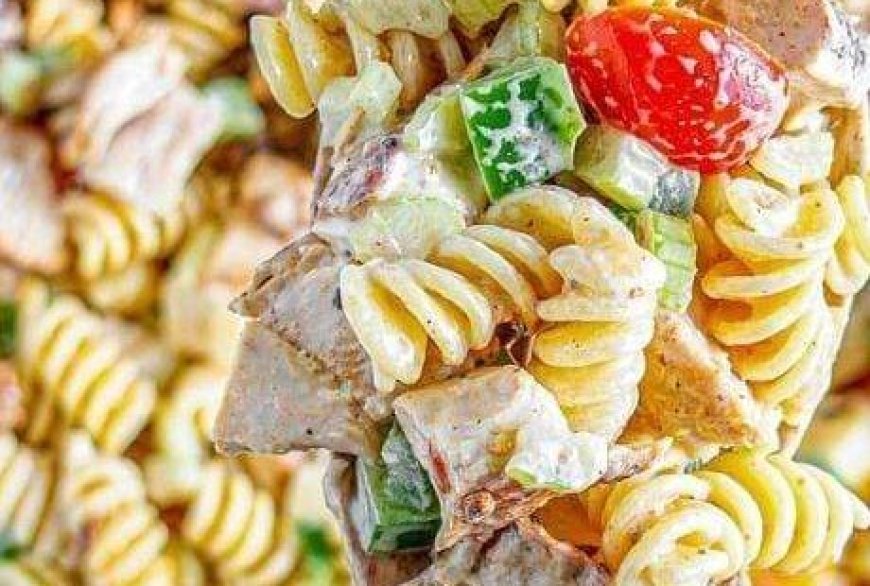 Creamy Chicken Pasta Salad: A Perfect Blend of Flavor and Comfort