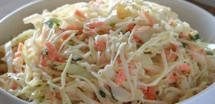 How to Make Coleslaw | Homemade Coleslaw Recipe (No Sugar and Healthy Oils)