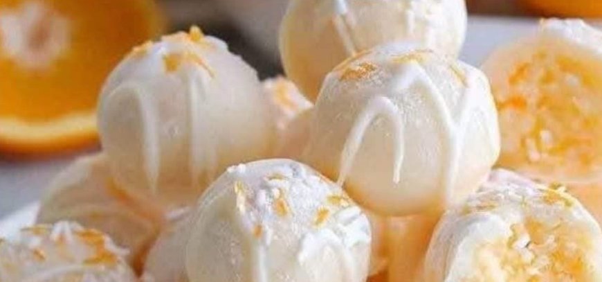 Orange Creamsicle Truffles