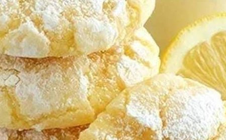 Ultra easy lemon cookies