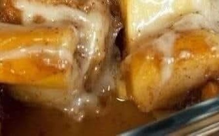 Cinnamon Bun Cake Recipe
