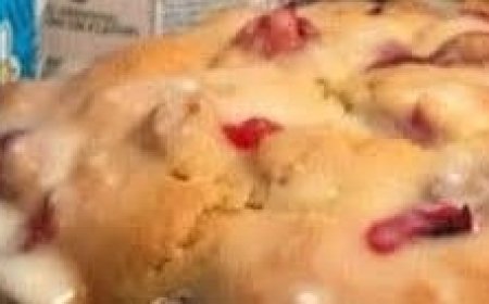 Cranberry Orange Bread with Simple Glaze