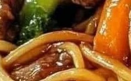 Beef Broccoli in Noodles RecipeBeef Broccoli in Noodles Recipe
